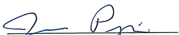 Handwritten signature of Jessica Piper
