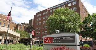 RWJ University Hospital Somerset building and entrance sign