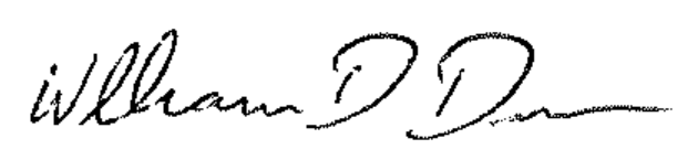 Signature of William Duncan