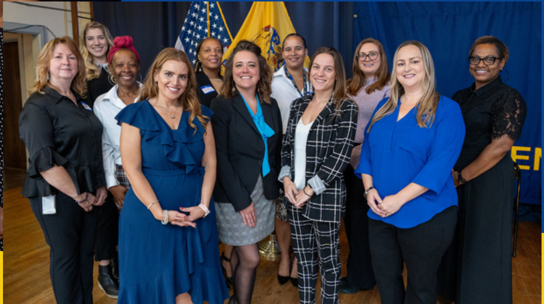 Civilian Day Awards attendees and award recipients gathered together