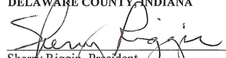 Sherry Riggin signature