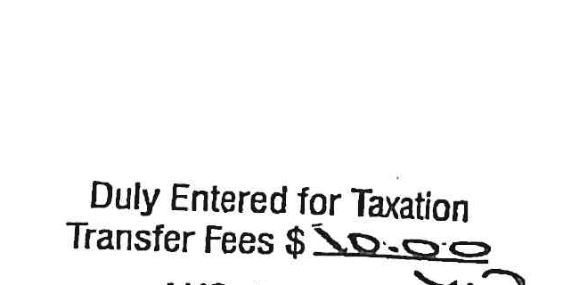 Delaware County Auditor stamp: Duly Entered for Taxation Aug 03 2015