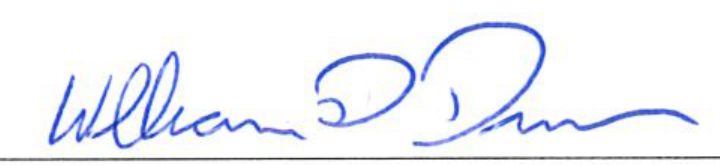 Signature of William Duncan