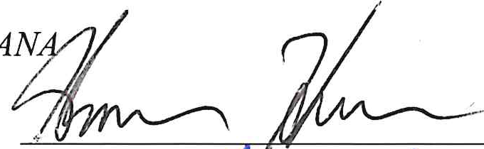 Signature of Shannon Henry