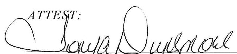 Signature of Tanya Dunsmore