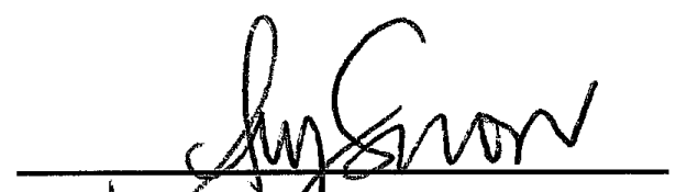 Handwritten signature of Amy Show