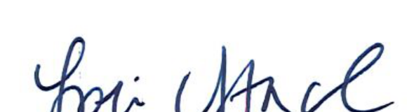 Clerk of Council Lori Stacel certification signature