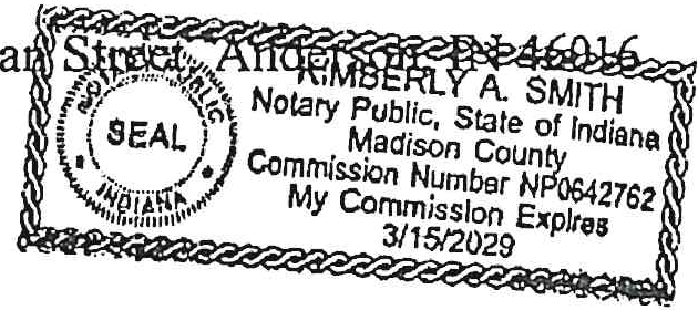 Official Notary Public Seal Stamp