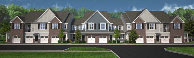 Kirby Village and The Edge Phase III townhouse development rendering