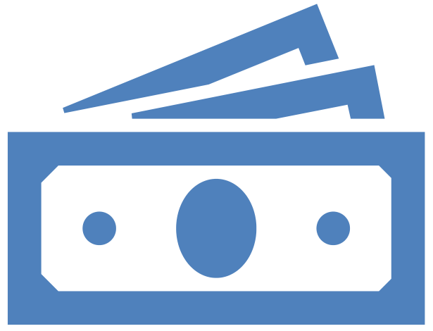 Dollar bills icon representing appropriations