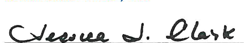 Signature of Jessica J. Clark