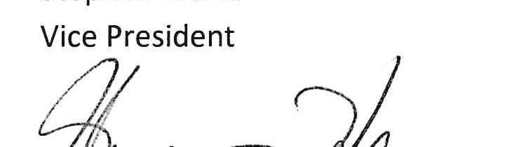 Signature of Shannon Henry