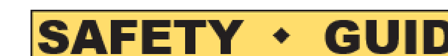 Safety guide banner