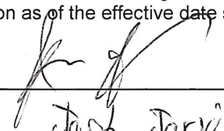 Handwritten signature of Josh Jarvis
