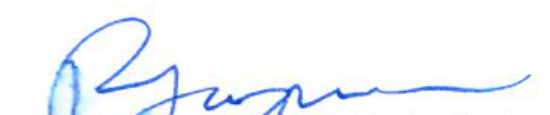 Signature of City Attorney Robert Jacques