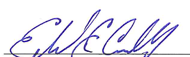 Signature of Edward E. Carroll, Jr.