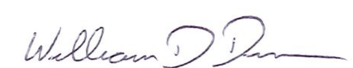 Signature of William D. Duncan