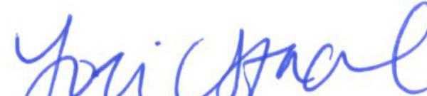 Signature of Lori Stacel