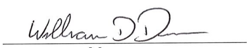 Mayor Signature