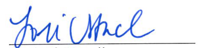 Clerk of Council Signature