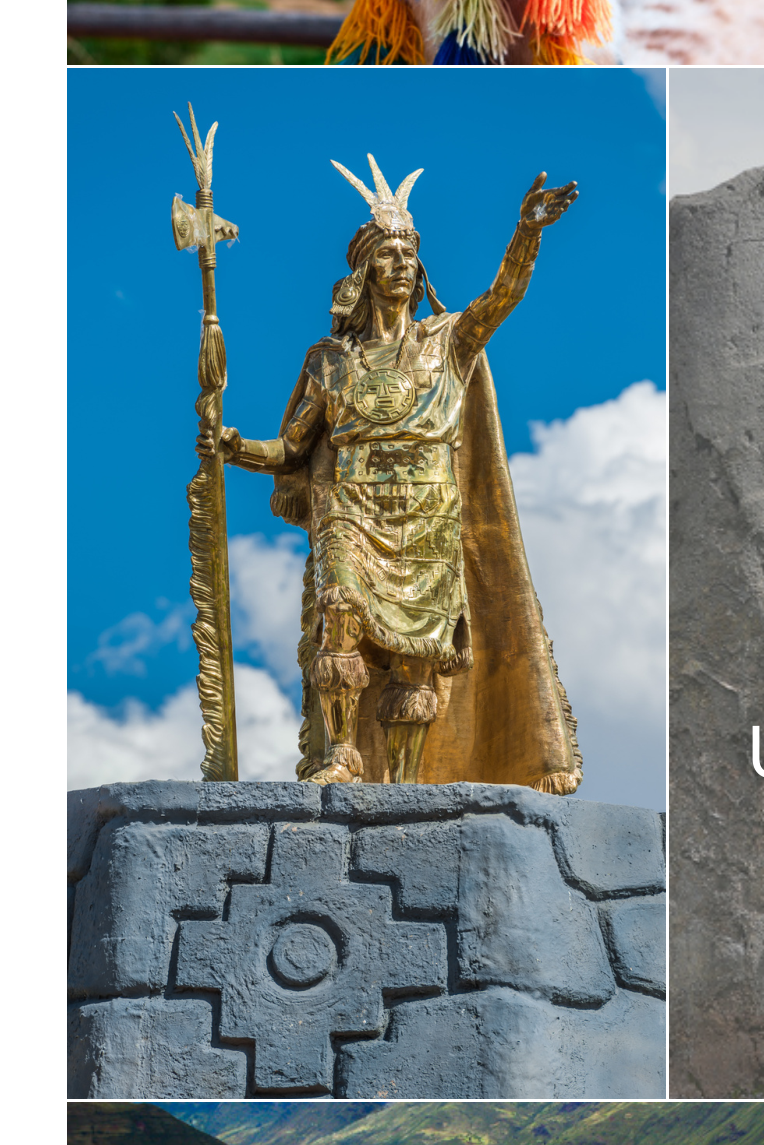 Golden Inca statue