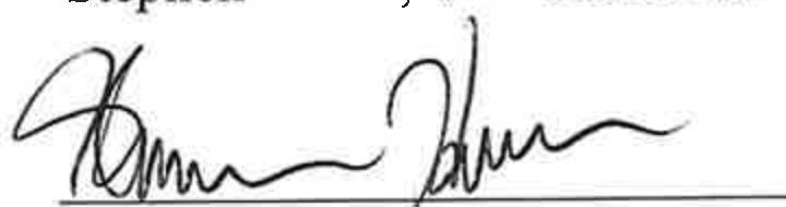 Signature of Shannon Henry