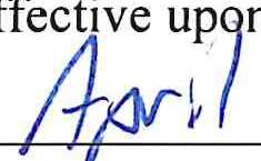Handwritten date mark: April