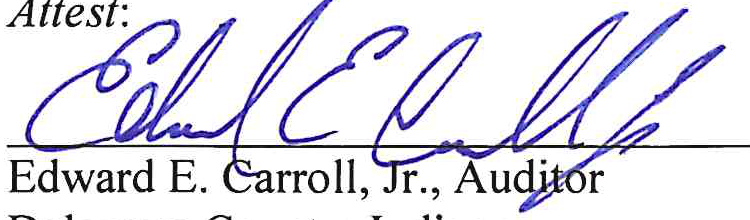 Handwritten signature of Edward E. Carroll, Jr.