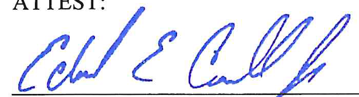 Signature of Edward E. Carroll Jr.