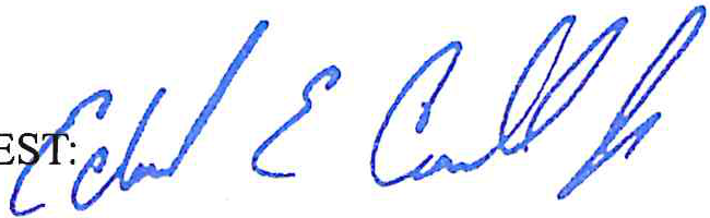 Signature of Ed Carroll