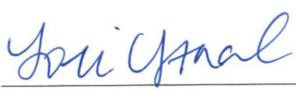 Signature of the Clerk