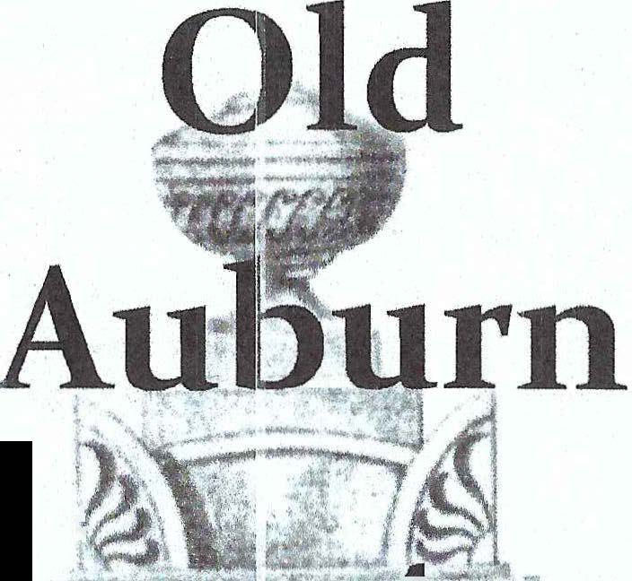 Old Auburn monument top