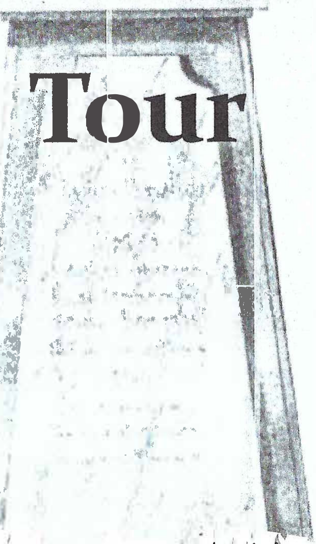 Monument base with Tour text