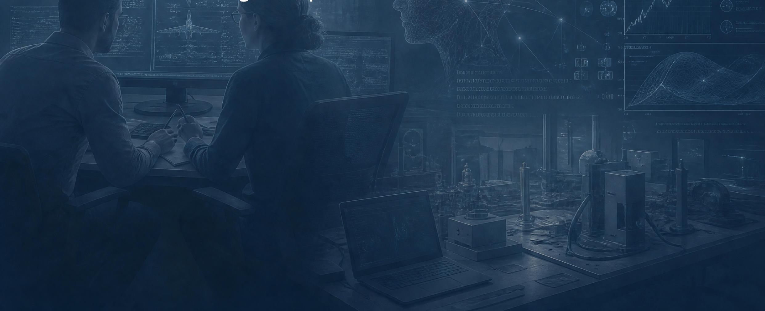 Technical development and teamwork background visualization