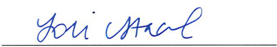 Signature of Lori Stacel