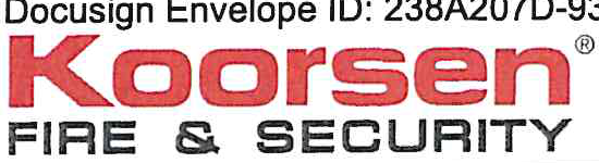 Koorsen Fire & Security Logo