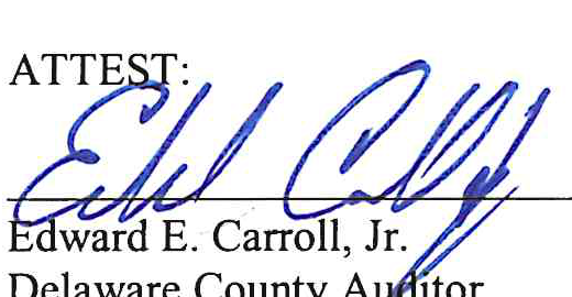 Handwritten signature of Edward E. Carroll, Jr.