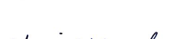 Clerk signature