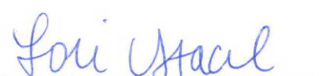 Signature of Lori Stacel