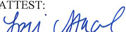 Lori Stacel's handwritten signature