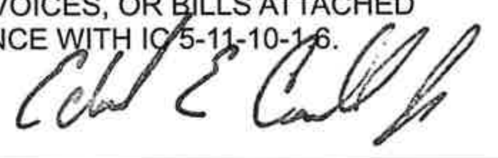 Signature of Fiscal Officer