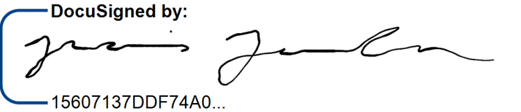 DocuSigned Signature