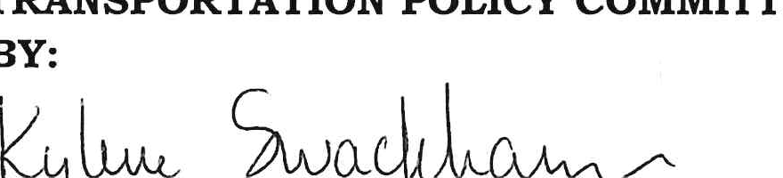 Signature of Kylene Swackhamer
