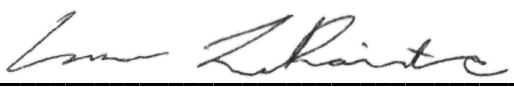Village Administrator Signature