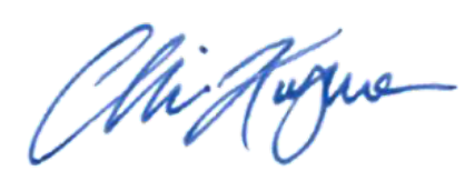 Chris Kuzma Signature
