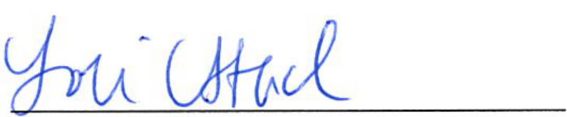 Signature of Lori Stacel