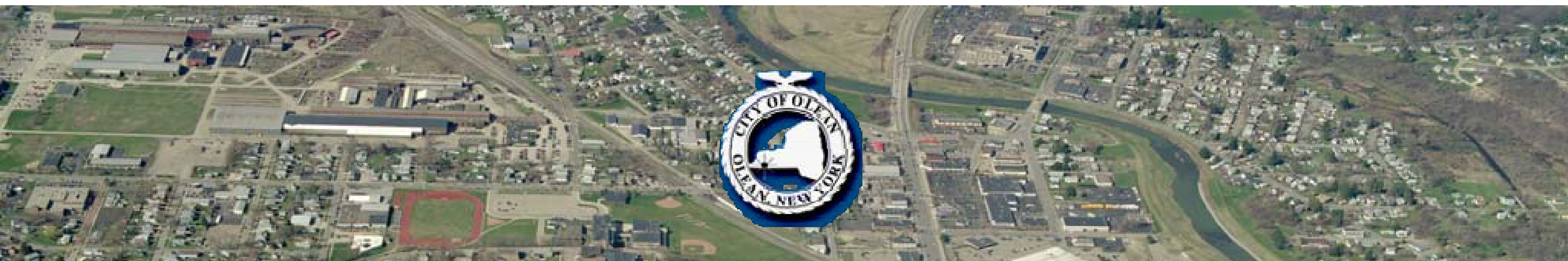 City of Olean Aerial Map Top Section