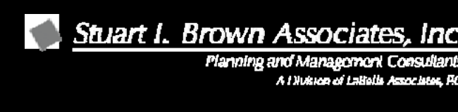 Stuart I. Brown Associates, Inc. Planning and Management Consultants