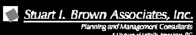 Stuart I. Brown Associates, Inc. Planning and Management Consultants