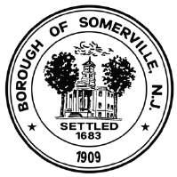 Borough of Somerville, N.J. Seal, Settled 1683, Incorporated 1909